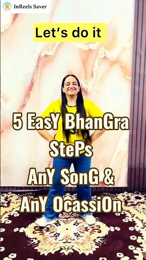 5 Easy Bhangra Steps by Mini Khurana | Any Song & Any Party Dance | Bhangra Tutorial #learnbhangra