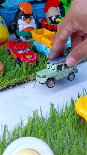 Cute Tayo | Disney Pixar Cars | Review #tayo #mcqueen #toys
