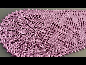 CELESTE oval crochet rug, lesson 1, complete step-by-step instructions.