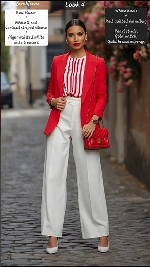 Blazer & Trouser Outfit Ideas For Old Money Style ♥️ Business Casual Office Outfits To Dress Classy