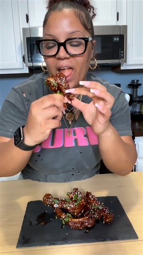 Danielle Grillo on Instagram: "Listen… these Korean BBQ fried ribs are CRISPY, sticky, and hit every time. 🔥 This is how you do ribs when you want flavor on flavor. 👉 Comment RIBS for the recipe Save this for later — you’re gonna want it."