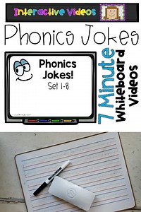 Have you seen Phonics Jokes? I love to use these after recess. They are a great way for kids to refocus and settle down. They hear a joke they create the punch line by writing the missing letter from words. There are so many great decoding skills at work here, plus, they get to learn new jokes. Second graders LOVE these! https://www.teacherspayteachers.com/Product/7-Minute-Whiteboard-Videos-PHONICS-JOKES-Set-1-4838509 | Primary Techie