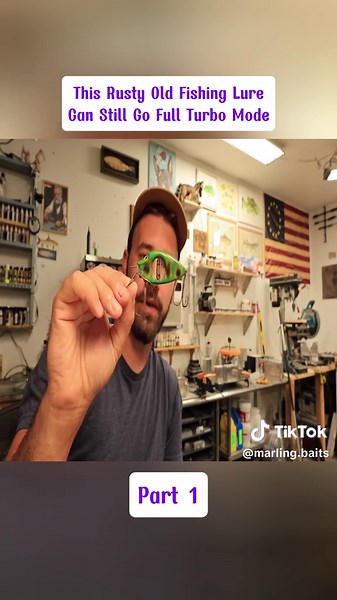 This Rusty Old Fishing Lure Can Still Go Full Turbo Mode#LureMaking #DIYFishingGear #HandcraftedBaits #part1