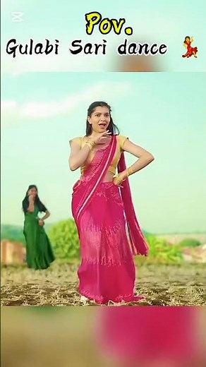 Gulabi Sari dance video 💃 Moves#dancevideo #viralreels #shortsfeed