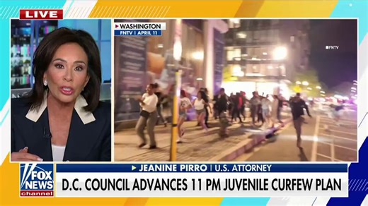 🚨 NOW: US Attorney Judge Jeanine is moving to GO AFTER the PARENTS who allow their "youth" to storm the streets of DC and commit violence and robberiesYES! Long overdue!"We can start going after these parents in juvenile court. So when you arrest these kids and it's part of a teen takeover and it goes to the juvenile court, you bring the parents in, you SANCTION them, you make them a part of a parental counseling program!""I was a family court judge for a minute and I know that you've got perso