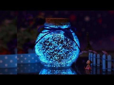 DIY GLOW IN THE DARK LUMINOUS BOTTLE