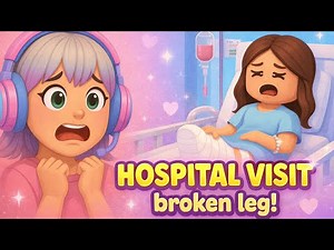 Hospital Visit Roleplay 🏥✨ Roblox Maple Hospital, being patient and nurse...