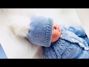 You'll love it 😍 Super Easy Baby Hat | Max Set | Two Needles Step by Step