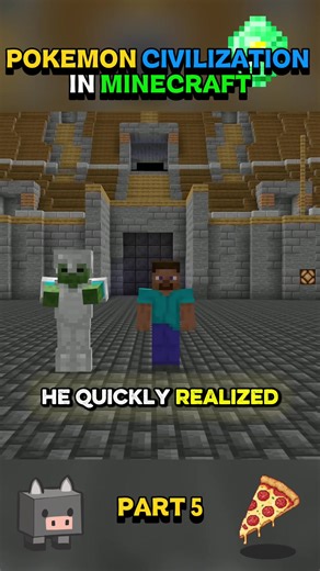 Minecraft but Pokémon Civilization PART 5 | #Minecraft #minecraftchallenge #minecraftparkour