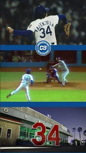 #Dodgers history: Fernando Valenzuela Game 3 of 1981 World Series #Yankees #Shorts
