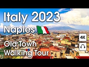 Naples 🇮🇹 Old Town [ 4K ] Walking Tour