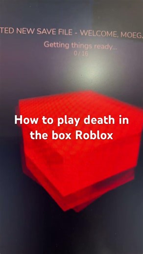 How to play death in the box Roblox