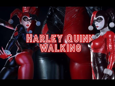 [4K] HARLEY QUINN walking | Batman: Arkham Knight 🦇