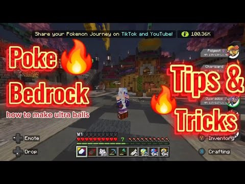 Pokebedrock tips and tricks! #Pokebedrock