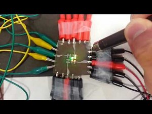 Double-heterojunction nanorod (DHNR) LEDs Demo
