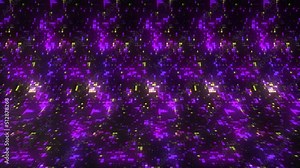 Motion graphic with digital technological space. Motion. Technological and connection motion background, moving slow of data.