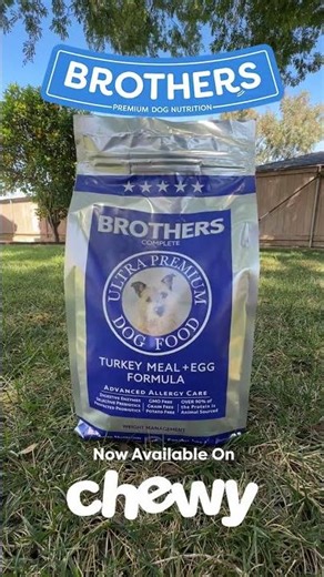 You heard it here first... Brothers Dog Food is officially on Chewy! 🤩💙