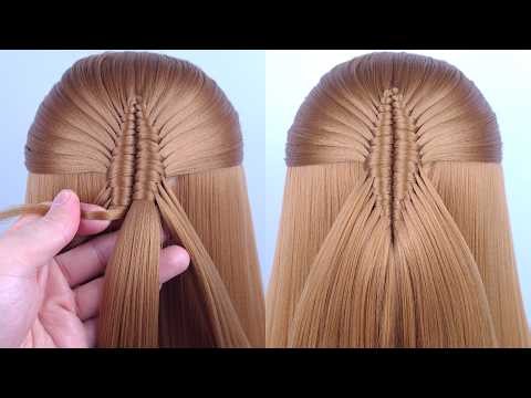 Simple & Amazing Hairstyle Tutorials | Beautiful Hairstyle For Girls | Unique & Easy Hairstyle