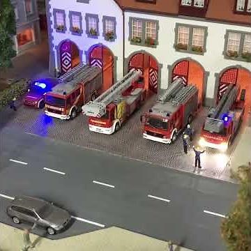 Faller Car System and Fire Station