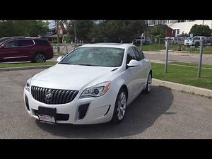 2017 Buick Regal GS AWD Sunroof Heated Front Seats White Oshawa ON Stock #171461