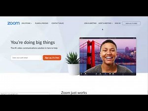 How to join zoom meeting without video