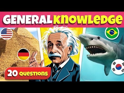 "Ultimate General Knowledge Quiz: Can You Ace These 20 Mind-Blowing Trivia Questions?"