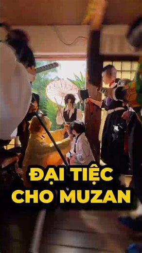 Bữa tiệc bất ngờ cho Muzan #cosplay #shorts #minnacosplay