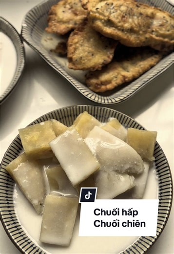 Cách làm bánh chuối hấp và chuối chiên thật là ngon 🥰 #mientay #mientayquetoi #banhchuoichien #banhchuoihap #anbaynoiba