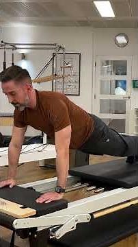 Pilates Reformer, Pike, Intermediate Level. #posturepilates