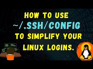 What is ~/.ssh/config file for? | How to simplify your Linux logins with ssh config.