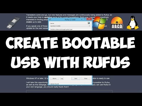 Create Bootable USB Flash Drive from ISO image with Rufus