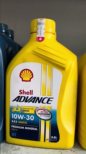 Shell Advance AX5 Matic 10w30 Oil for Automatic Motorcycles
