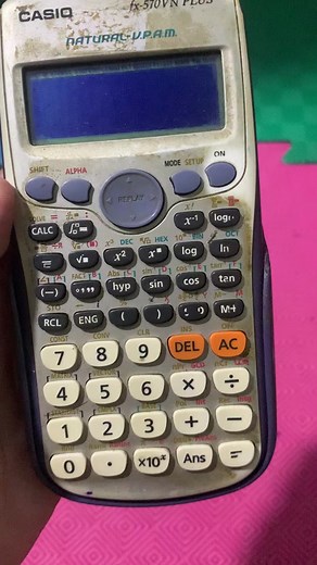 Hướng dẫn Cách Reset và Điều Chỉnh Độ Sáng Máy Tính Casio FX 570 VN Plus