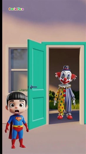 “I’m not scared!” 😄#shorts #funny #cartoon #usa