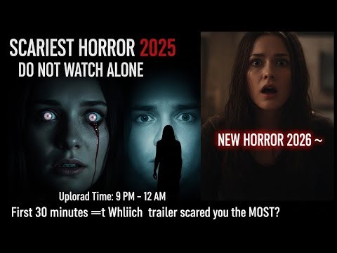 NEW Upcoming HORROR Movies 2025–2026 | Scariest Horror Trailers You Must Watch