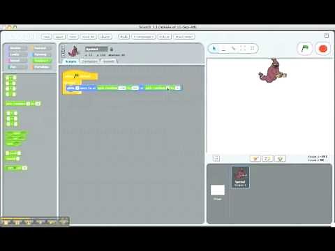 Creating Random Movements in Scratch