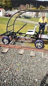 Test run today to see how our rail wheel travel. | Railtrack Riders