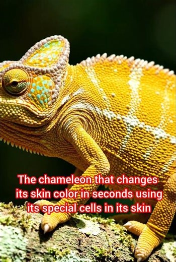 The Lizard That Changes Color in Seconds