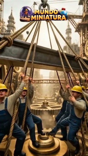 A Cidade Secreta Dentro de um Relógio Gigante 🕰️✨ #shorts