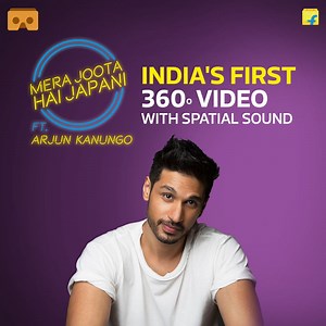 187K views · 928 shares | Check out this brand new version of 'Mera Joota Hai Japani' feat. Arjun Kanungo ... in 360 degrees! MOVE YOUR PHONE to discover the latest fashion trends, and two version of the song! | Flipkart | Facebook