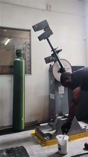 HOW TO SWING & LAND FOR CHARPY V-NOTCH TEST AT LOW TEMPERATURE USING MOUTON PENDULE IN LABORATORY