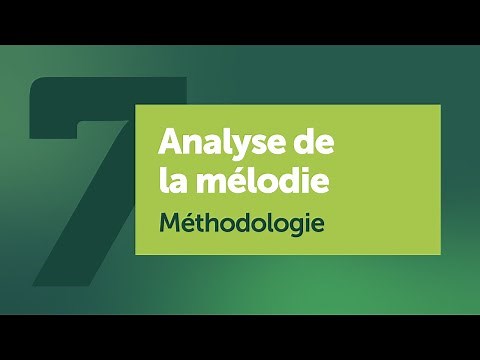 7 Comment analyser une mélodie en musique (théorie)
