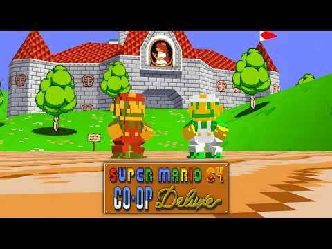⭐ Super Mario 64 Coop DX - NES Edition v0.1 (2 Player)