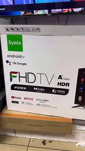 Unboxing Syinix Android 43” Tv Frameless design full hd #syinix #syinixamdroidtv #syinixkenya #androidtv #fyp #digitalcityelectronics #kenyantiktok #electronicsshopkenya #mbona #khaligraphjones #kenyanbusiness #electronics