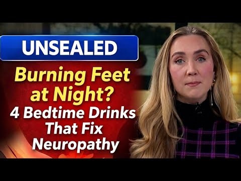 UNSEALED Burning Feet at Night? 4 Bedtime Drinks That Fix Neuropathy