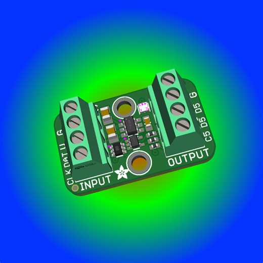 A level shifter just for pixels