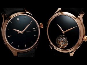 H. Moser & Cie. Endeavour Tourbillon Concept Vantablack® and Endeavour Centre Seconds Vantablack®