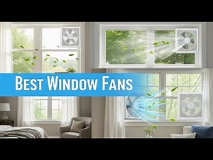 TOP 5 Best Window Fans 2026 | Amazon basics window fan