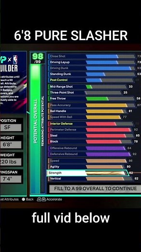 THE #1 PURE SLASHER BUILD IN NBA 2K25!