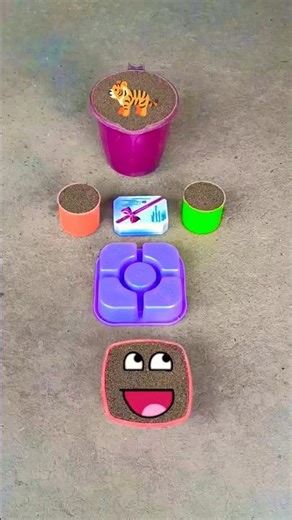 🍁new style relaxing 💥 New project sand 🎭timer gift for viral #shortsfeed #mainan #viral